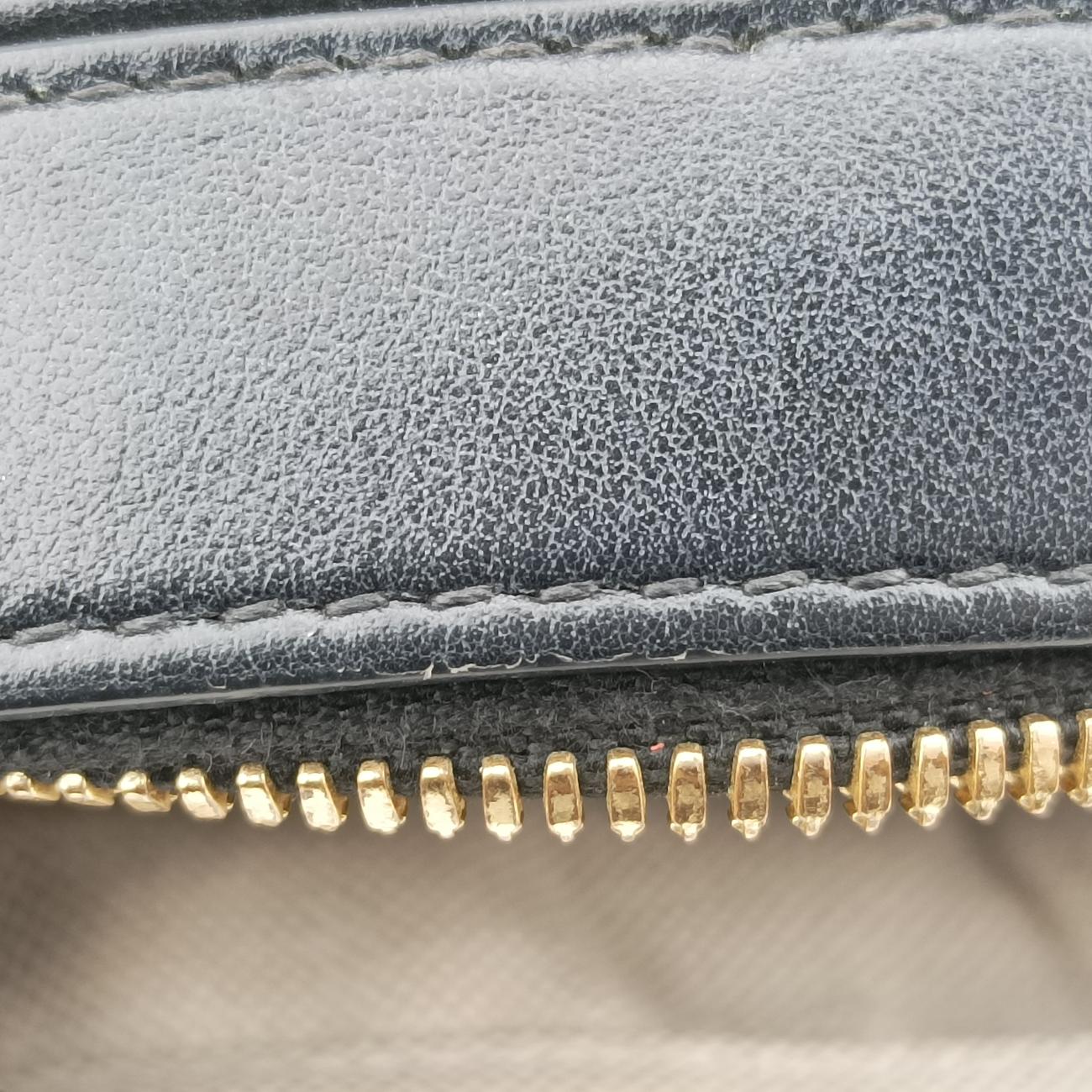 GG Matelasse Black Leather 702234 I038618670GGマトラッセ ブラック レザー 702234 I038618670
