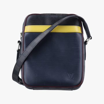 Danube Slim Navy x Yellowe x Noir Epi×DAMIER GRAPHITE M55100 FO1189ダヌーブスリム ネイビー×イエロー×ノワール エピ×ダミエグラフィット M55100 FO1189