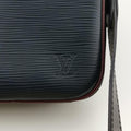 Danube Slim Navy x Yellowe x Noir Epi×DAMIER GRAPHITE M55100 FO1189ダヌーブスリム ネイビー×イエロー×ノワール エピ×ダミエグラフィット M55100 FO1189