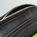 Danube Slim Navy x Yellowe x Noir Epi×DAMIER GRAPHITE M55100 FO1189ダヌーブスリム ネイビー×イエロー×ノワール エピ×ダミエグラフィット M55100 FO1189