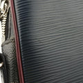 Danube Slim Navy x Yellowe x Noir Epi×DAMIER GRAPHITE M55100 FO1189ダヌーブスリム ネイビー×イエロー×ノワール エピ×ダミエグラフィット M55100 FO1189