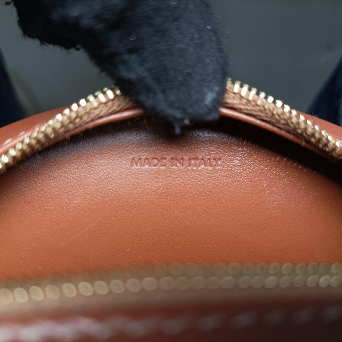 Oval Purse Cuir Triomphe Brown Leather  S-SD-2291オーバルパース キュイル トリオンフ ブラウン レザー  S-SD-2291