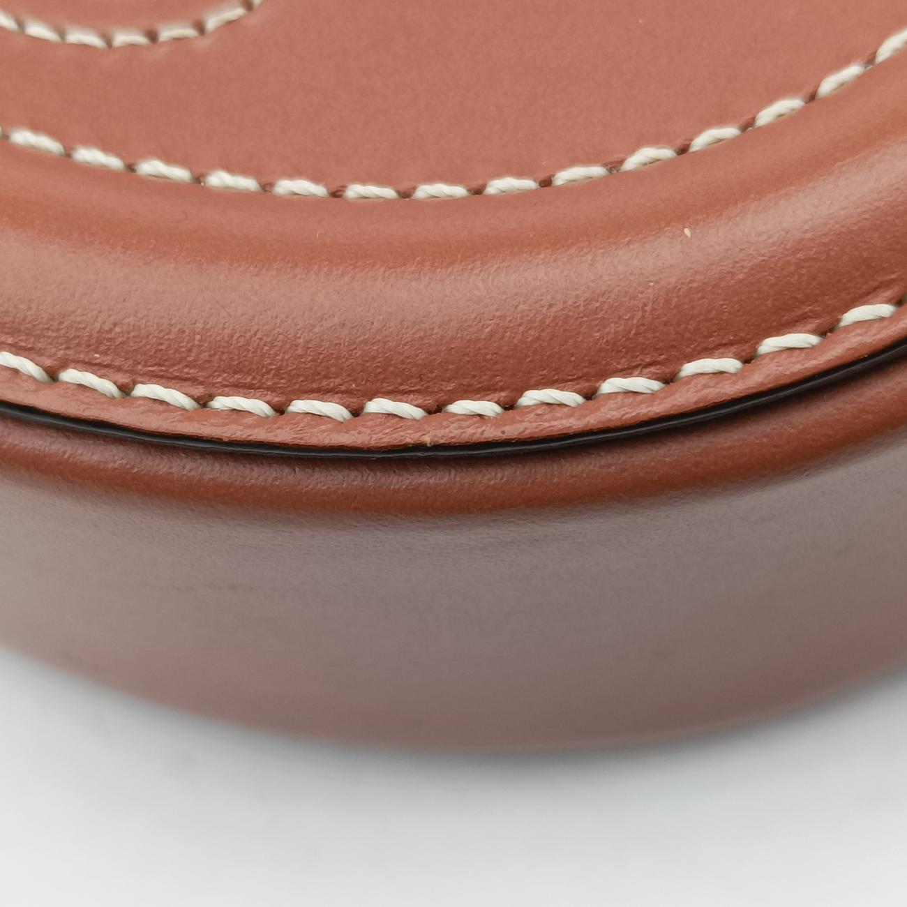 Oval Purse Cuir Triomphe Brown Leather  S-SD-2291オーバルパース キュイル トリオンフ ブラウン レザー  S-SD-2291