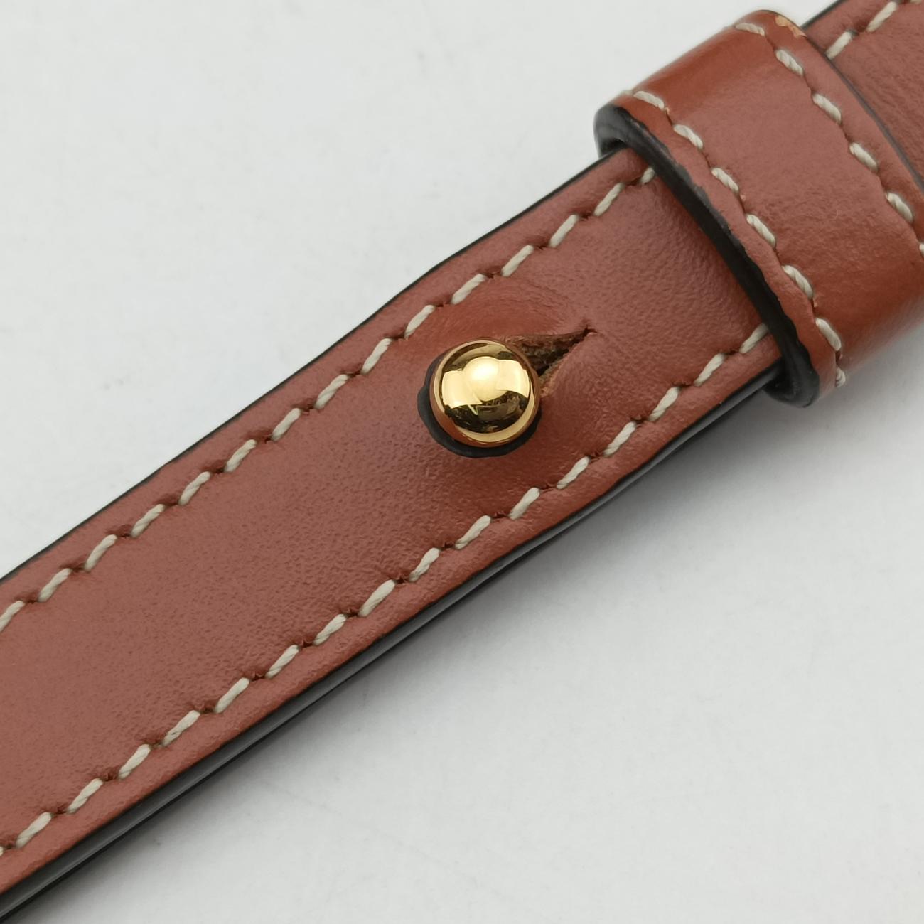 Oval Purse Cuir Triomphe Brown Leather  S-SD-2291オーバルパース キュイル トリオンフ ブラウン レザー  S-SD-2291