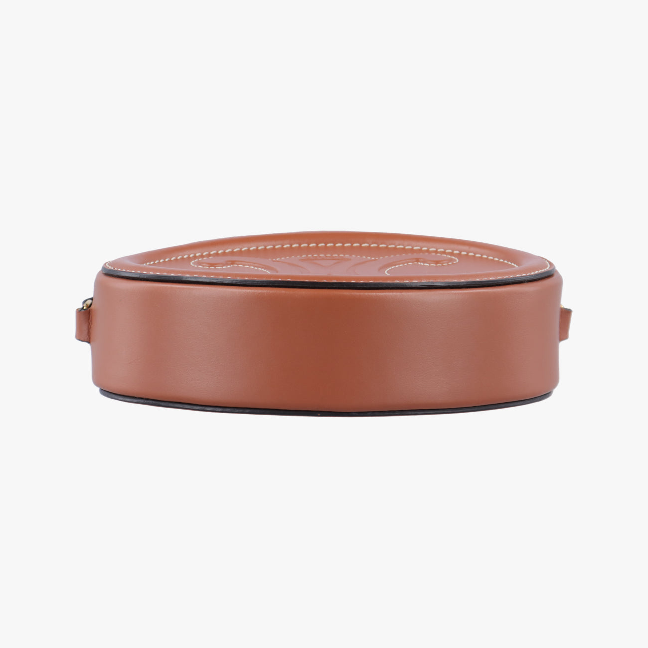 Oval Purse Cuir Triomphe Brown Leather  S-SD-2291オーバルパース キュイル トリオンフ ブラウン レザー  S-SD-2291