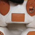 Super Mini Straw-Effect Brown×beige straw×Leather 780083 スーパーミニ ストロー エフェクト ブラウン×ベージュ ストロー×レザー 780083 