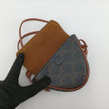 TRIANGLE TRIOMPHE Brown PVC coated canvas  F-CU-2201トライアングル トリオンフ ブラウン PVCコーティングキャンバス  F-CU-2201