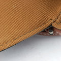 TRIANGLE TRIOMPHE Brown PVC coated canvas  F-CU-2201トライアングル トリオンフ ブラウン PVCコーティングキャンバス  F-CU-2201
