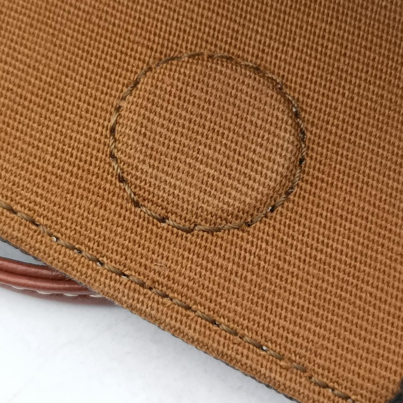 TRIANGLE TRIOMPHE Brown PVC coated canvas  F-CU-2201トライアングル トリオンフ ブラウン PVCコーティングキャンバス  F-CU-2201