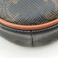 TRIANGLE TRIOMPHE Brown PVC coated canvas  F-CU-2201トライアングル トリオンフ ブラウン PVCコーティングキャンバス  F-CU-2201