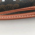 TRIANGLE TRIOMPHE Brown PVC coated canvas  F-CU-2201トライアングル トリオンフ ブラウン PVCコーティングキャンバス  F-CU-2201