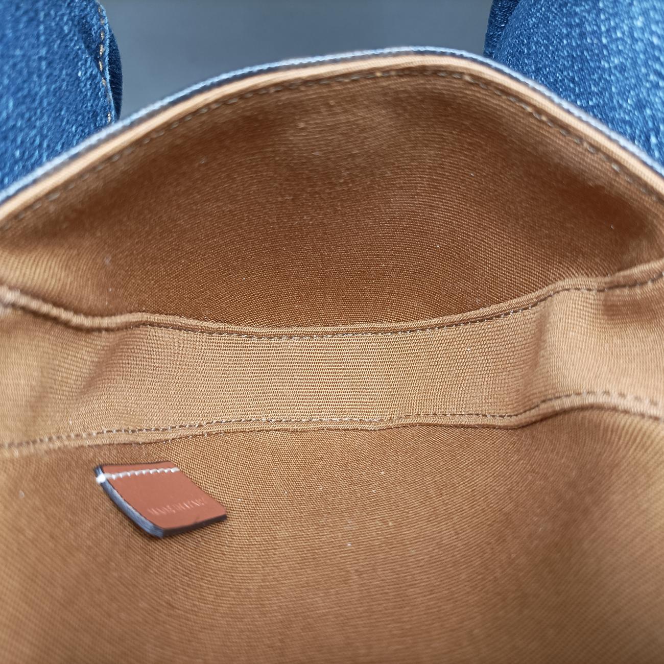 TRIANGLE TRIOMPHE Brown PVC coated canvas  F-CU-2201トライアングル トリオンフ ブラウン PVCコーティングキャンバス  F-CU-2201