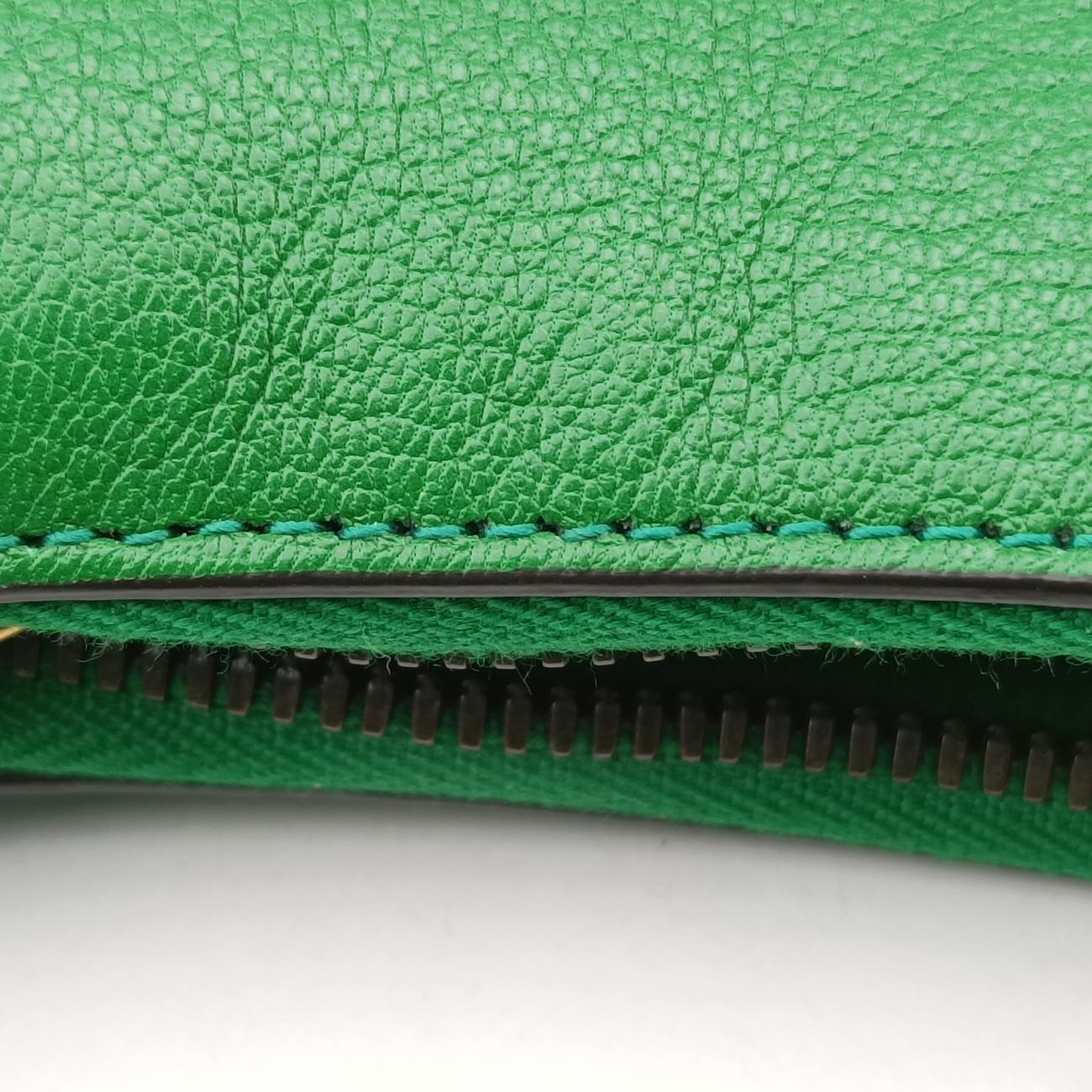Aphrodite Green Leather 739076 D040112992アフロディーテ グリーン レザー 739076 D040112992