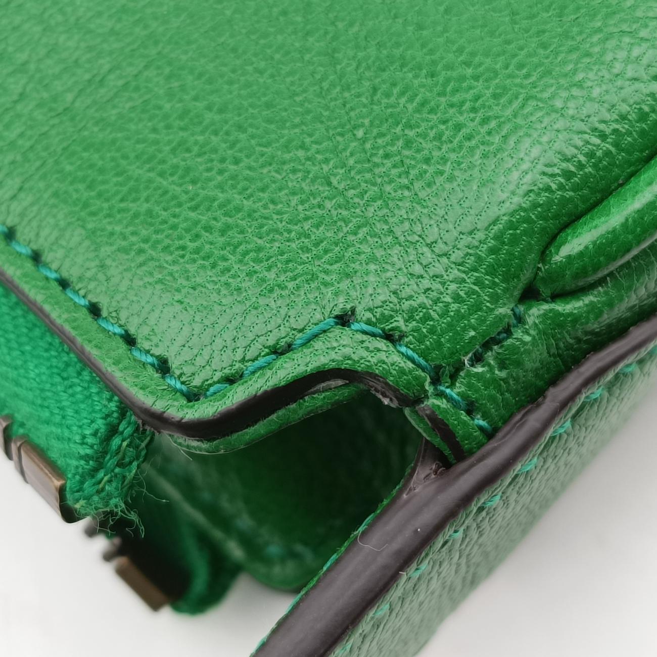 Aphrodite Green Leather 739076 D040112992アフロディーテ グリーン レザー 739076 D040112992