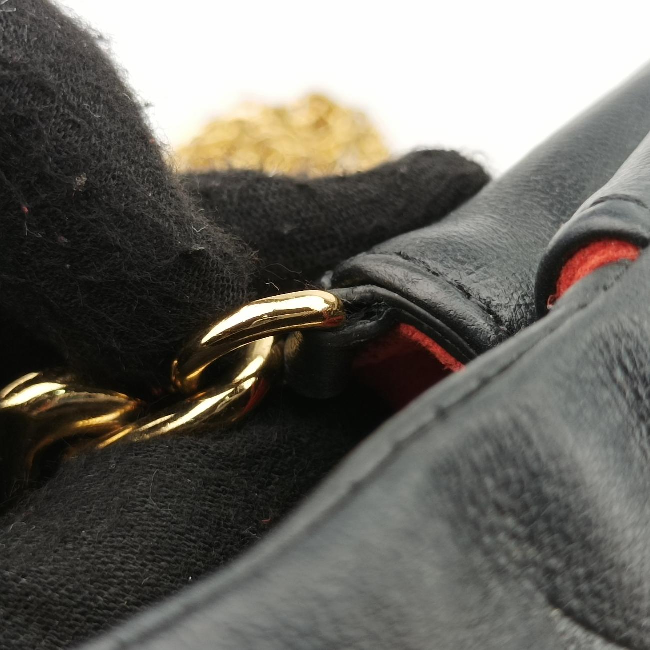 COUSSIN Noir lambskin M81125 IC chipクッサン ノワール ラムスキン M81125 ＩＣチップ