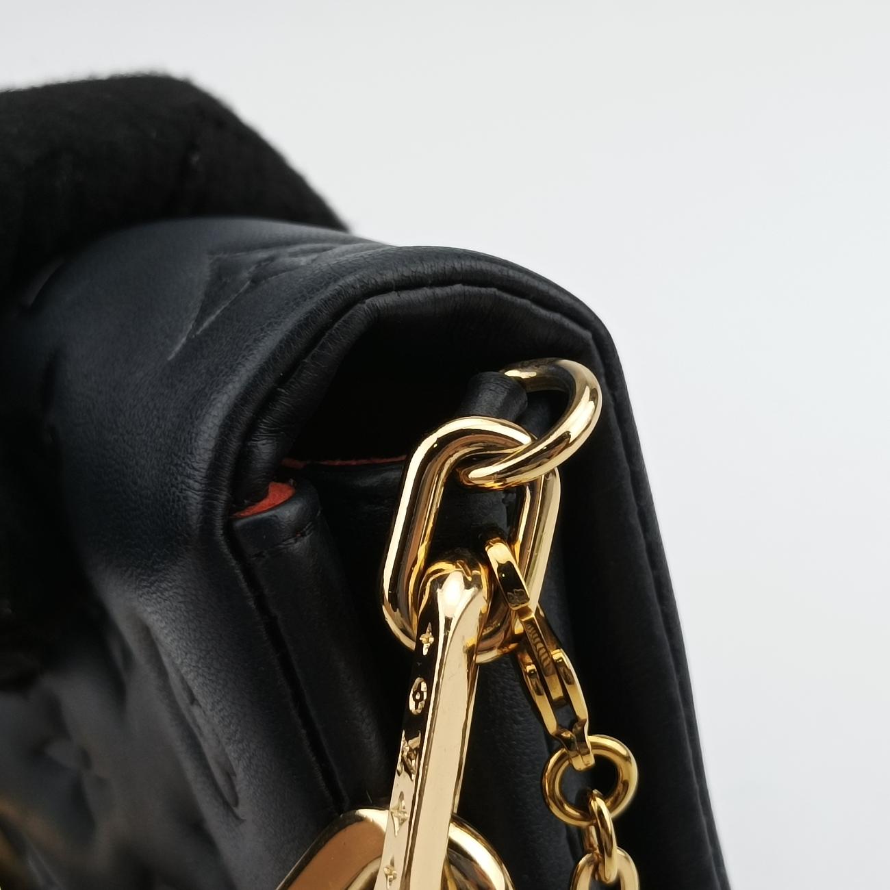 COUSSIN Noir lambskin M81125 IC chipクッサン ノワール ラムスキン M81125 ＩＣチップ