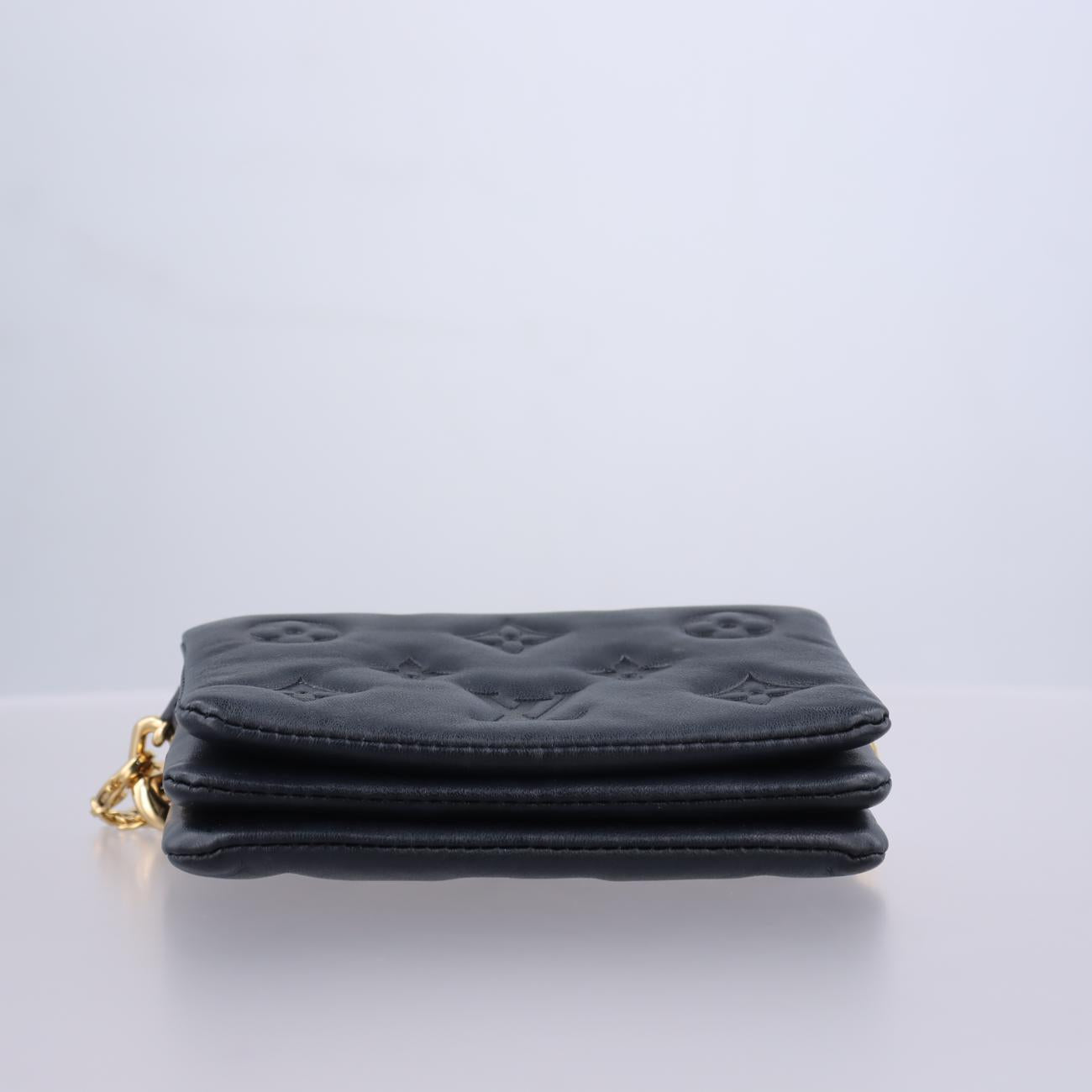 COUSSIN Noir lambskin M81125 IC chipクッサン ノワール ラムスキン M81125 ＩＣチップ