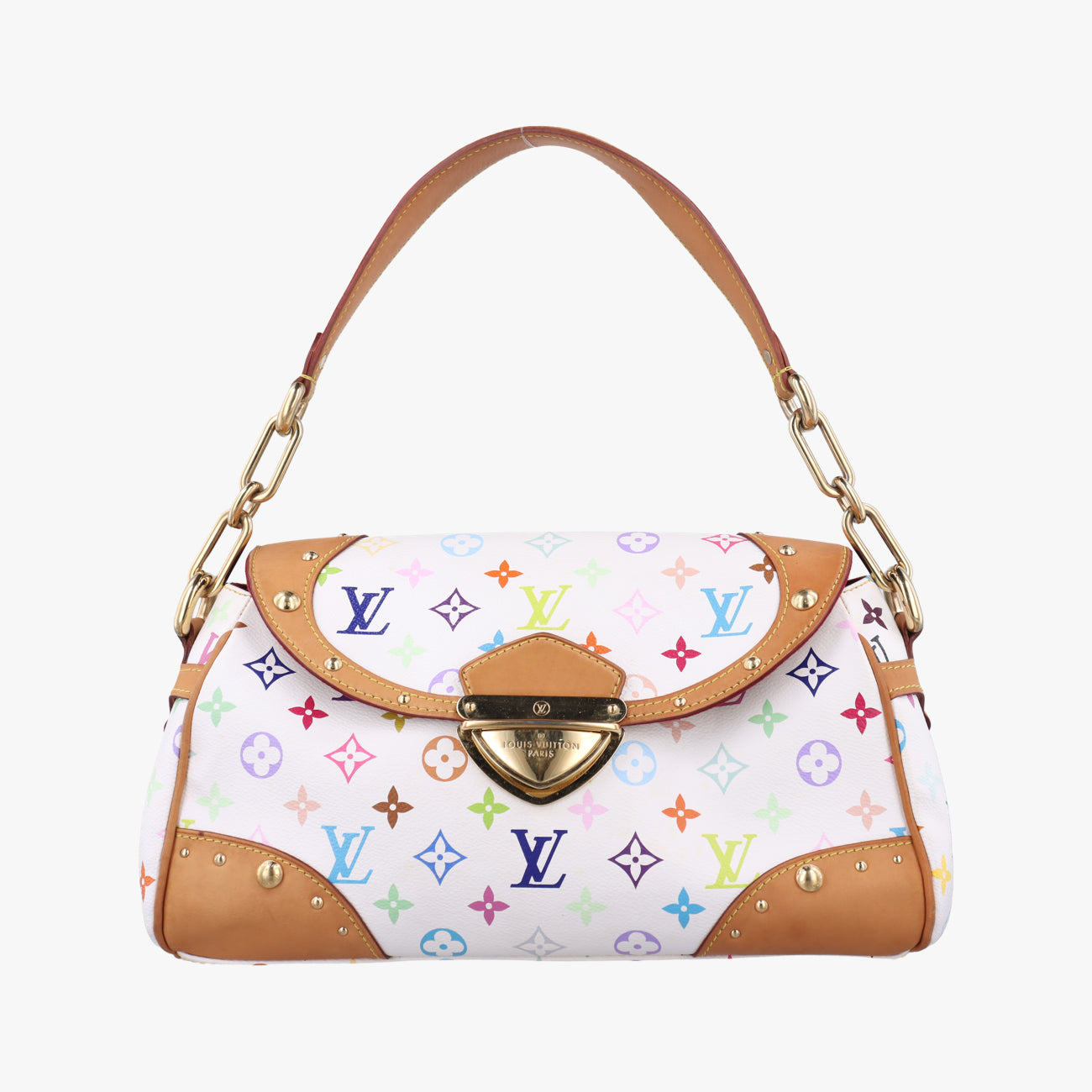 BEVERLY MM White Monogram Multicolor M40203 SR0158ビバリーMM ブロン モノグラム マルチカラー M40203 SR0158