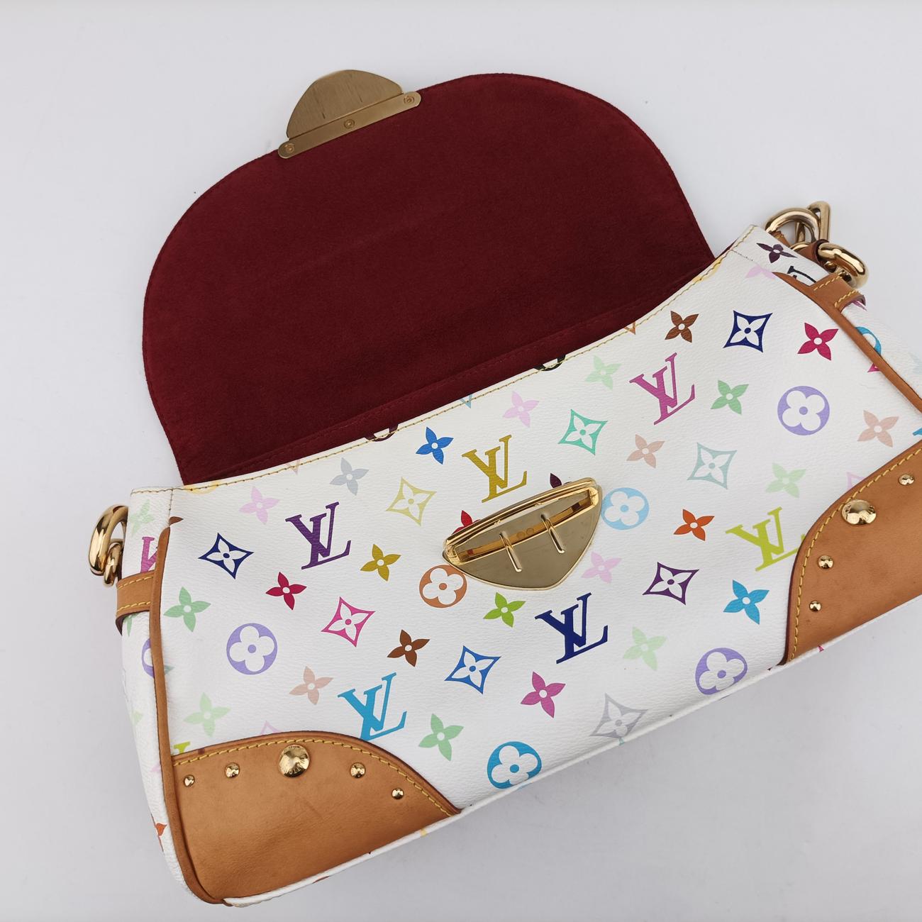 BEVERLY MM White Monogram Multicolor M40203 SR0158ビバリーMM ブロン モノグラム マルチカラー M40203 SR0158