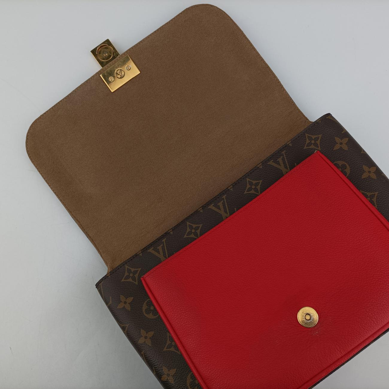 MARIGNAN Brown×CERISE Monogram Canvas×calf leather M44544 AR0168マリニャン モノグラム/ブラウン系×スリーズ モノグラムキャンバス×カーフレザー M44544 AR0168