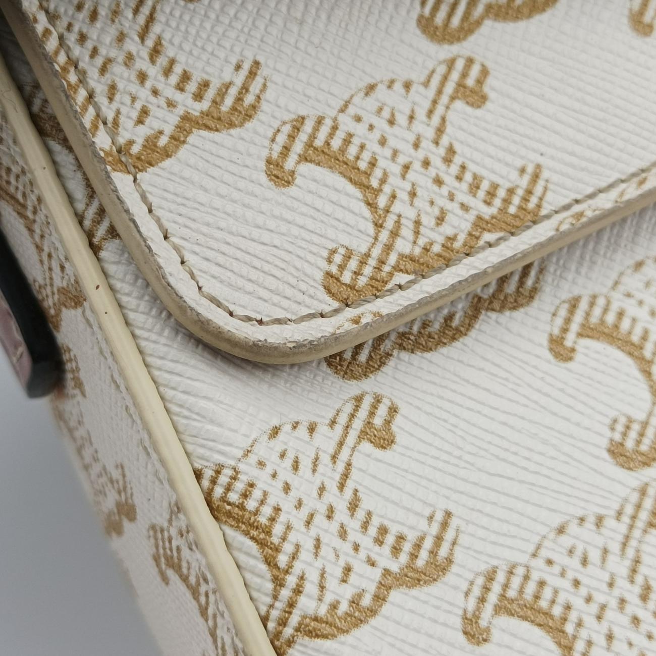 Triomphe White PVC coated canvas  W-CU-2271トリオンフ ホワイト PVCコーティングキャンバス  W-CU-2271