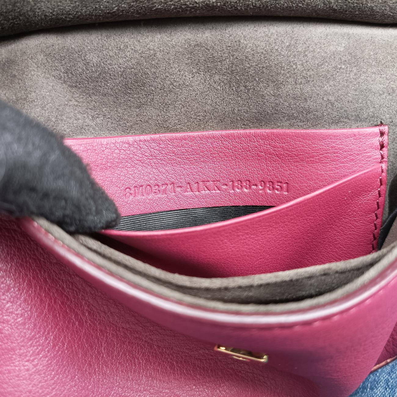 Micro Double Baguette Multicolour Leather 8M0371 8M0371-A1KK-188-9851マイクロ ダブルバゲット マルチカラー レザー 8M0371 8M0371-A1KK-188-9851