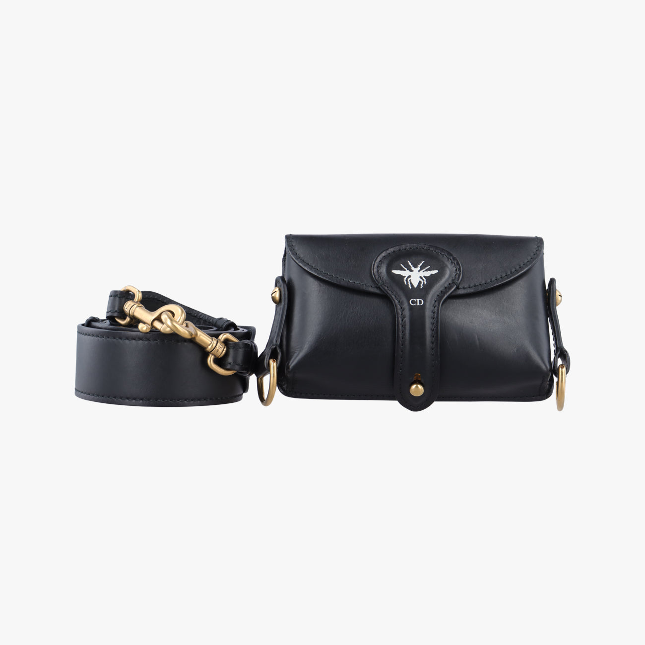 Mini D-Bee Black Leather  35-MA-1126ミニ D-Bee ブラック レザー  35-MA-1126