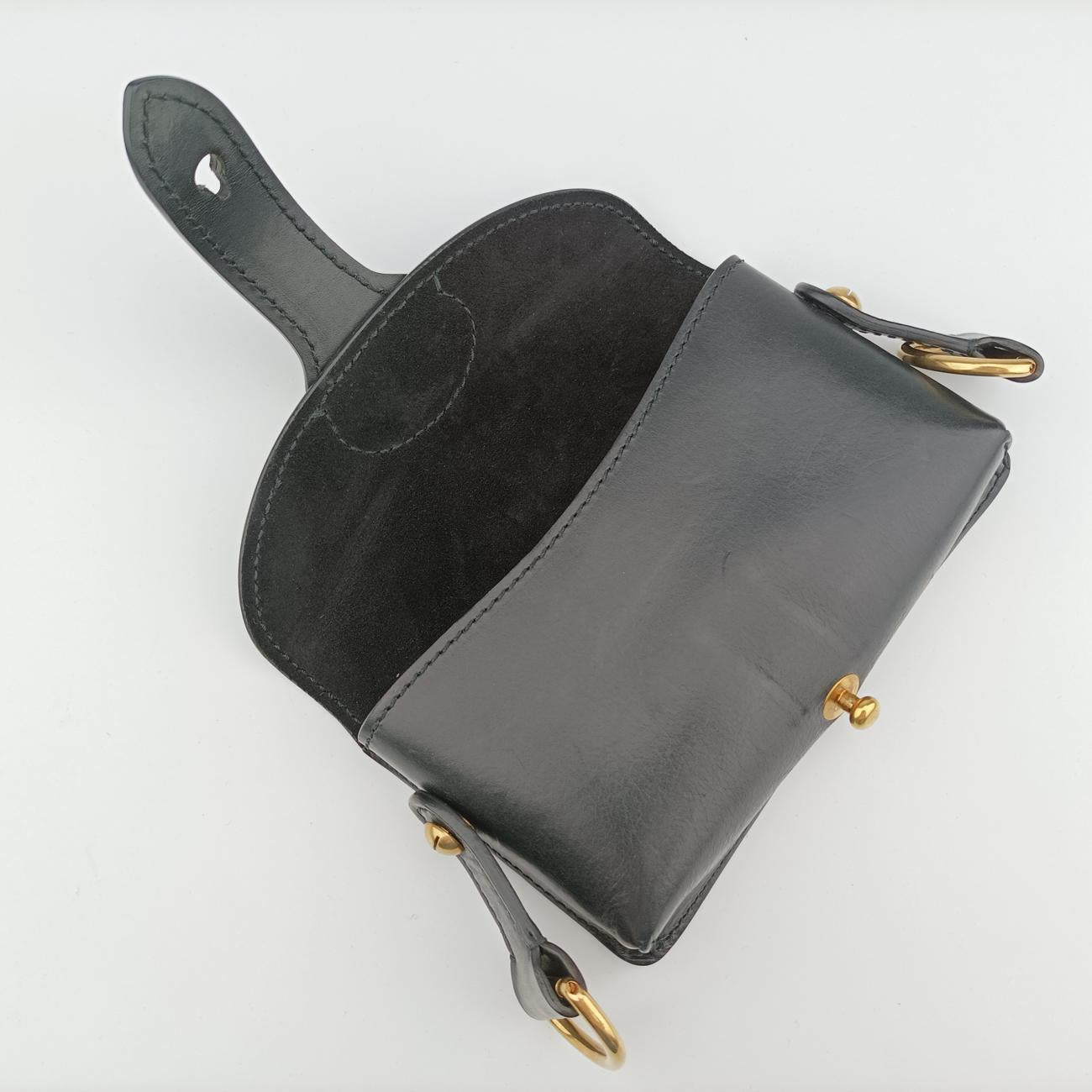 Mini D-Bee Black Leather  35-MA-1126ミニ D-Bee ブラック レザー  35-MA-1126