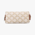 Triomphe Chain Clutch White PVC coated canvas  U-SD-0261トリオンフ チェーン クラッチ ホワイト PVCコーティングキャンバス  U-SD-0261