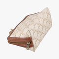 Triomphe Chain Clutch White PVC coated canvas  U-SD-0261トリオンフ チェーン クラッチ ホワイト PVCコーティングキャンバス  U-SD-0261