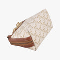 Triomphe Chain Clutch White PVC coated canvas  U-SD-0261トリオンフ チェーン クラッチ ホワイト PVCコーティングキャンバス  U-SD-0261