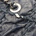 Matelasse Bubble Quilt Navy caviar skin A48495 15061836マトラッセ バブルキルト ブルーブラック キャビアスキン A48495 15061836