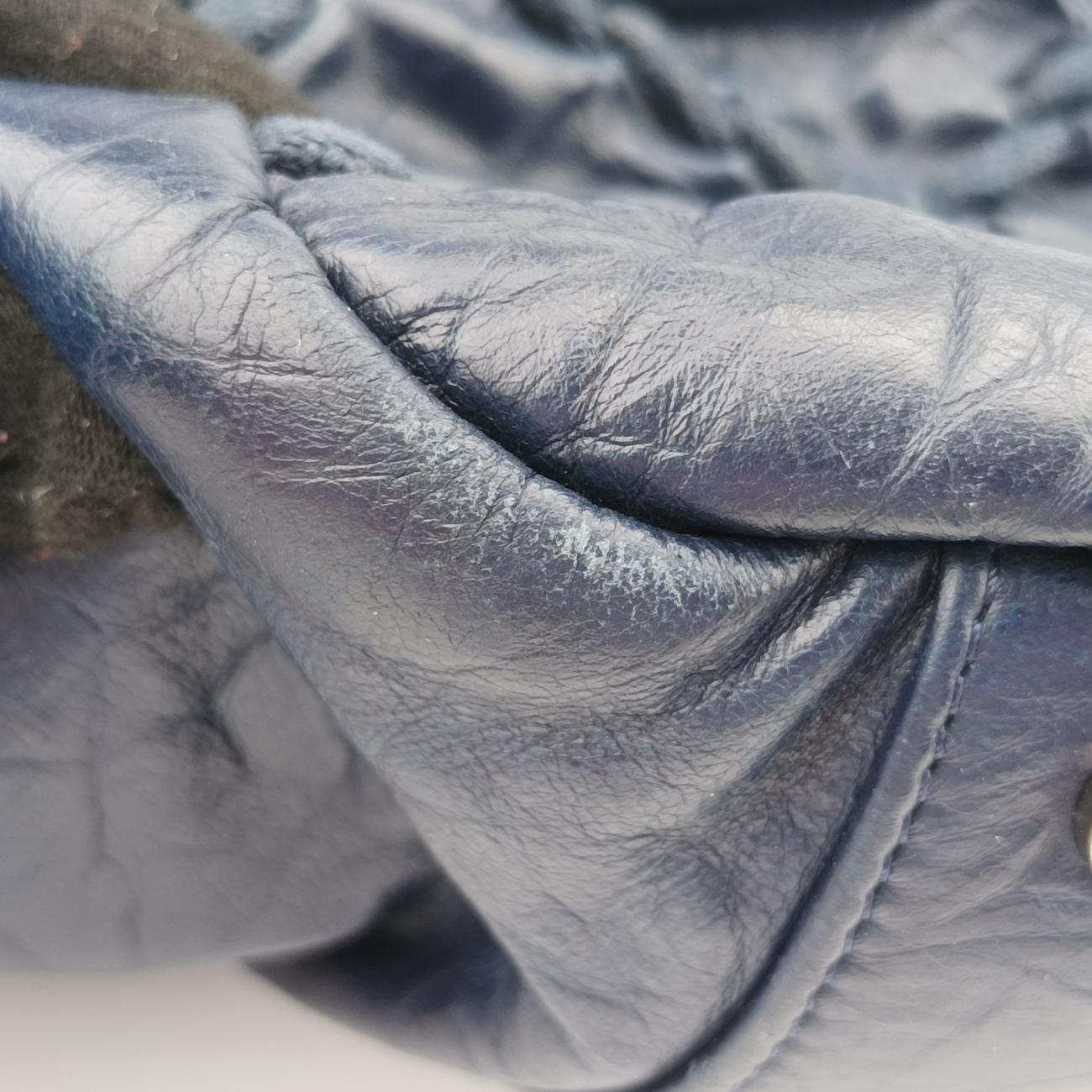 Matelasse Bubble Quilt Navy caviar skin A48495 15061836マトラッセ バブルキルト ブルーブラック キャビアスキン A48495 15061836
