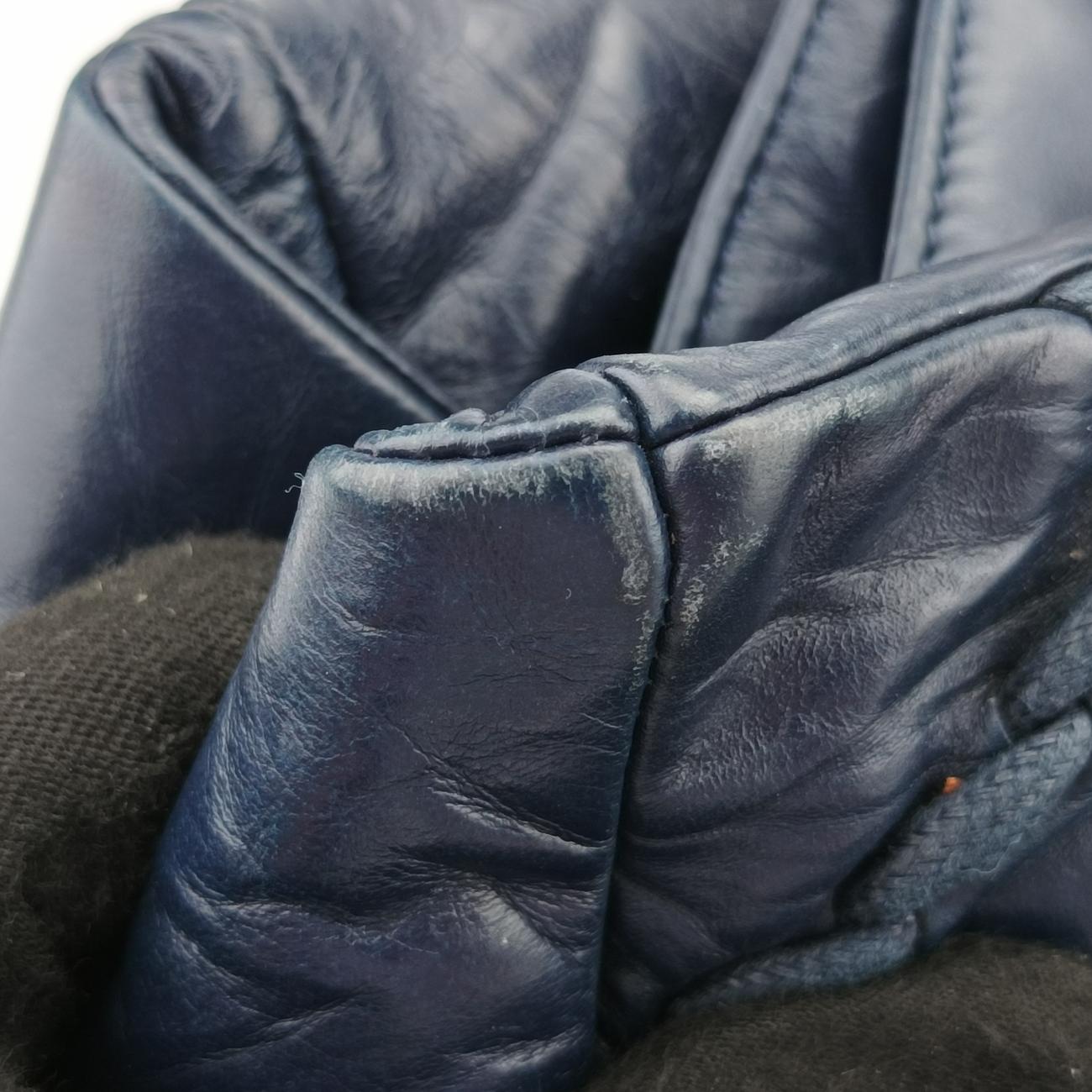 Matelasse Bubble Quilt Navy caviar skin A48495 15061836マトラッセ バブルキルト ブルーブラック キャビアスキン A48495 15061836