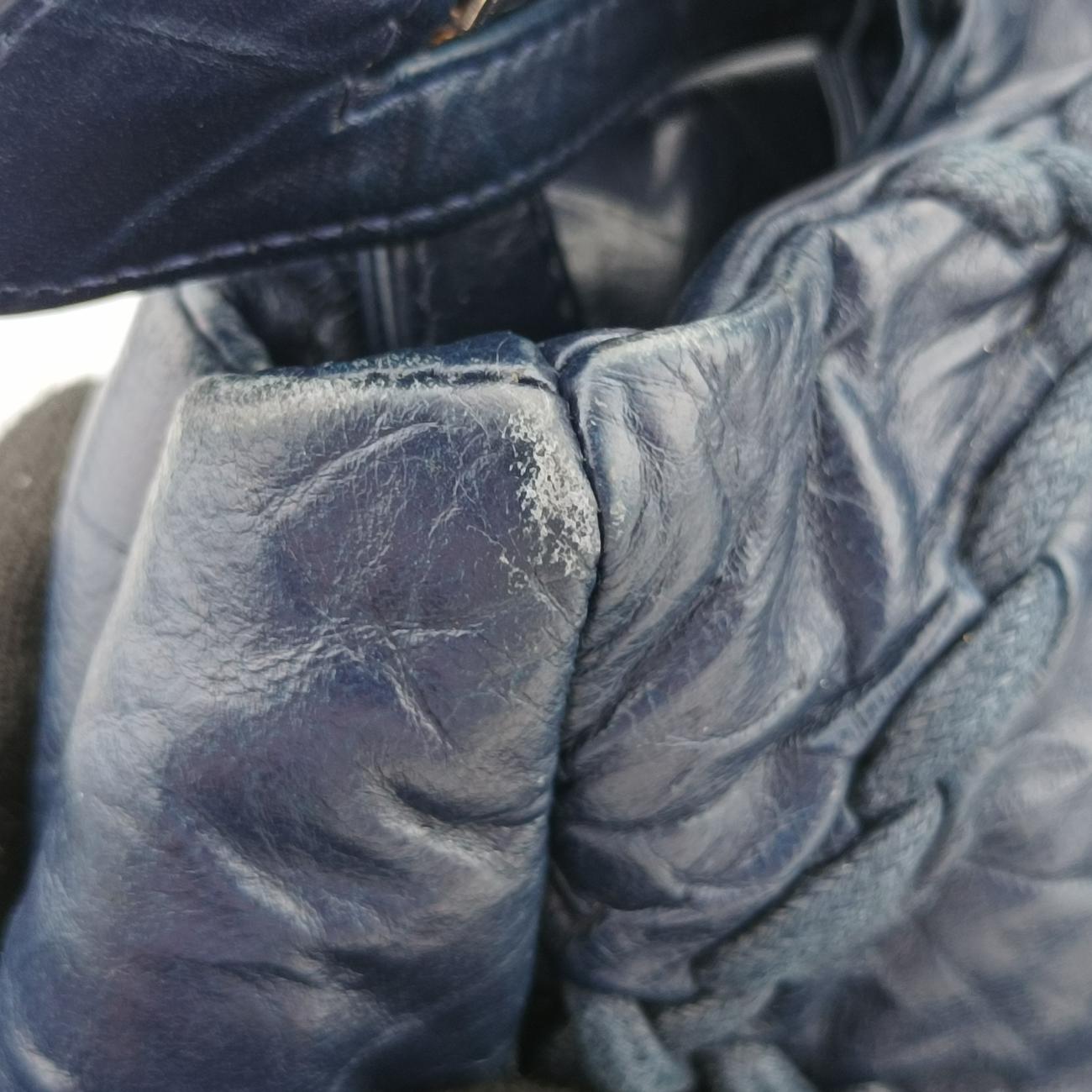 Matelasse Bubble Quilt Navy caviar skin A48495 15061836マトラッセ バブルキルト ブルーブラック キャビアスキン A48495 15061836