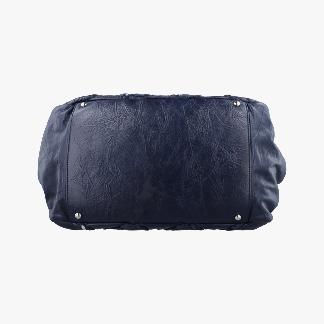 Matelasse Bubble Quilt Navy caviar skin A48495 15061836マトラッセ バブルキルト ブルーブラック キャビアスキン A48495 15061836