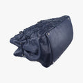 Matelasse Bubble Quilt Navy caviar skin A48495 15061836マトラッセ バブルキルト ブルーブラック キャビアスキン A48495 15061836
