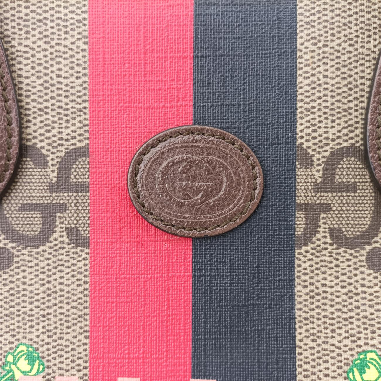 gucci pineapple Multicolour PVC coated canvas x leather 659983 D036968808グッチパイナップル マルチカラー PVCコーティングキャンバス×レザー 659983 D036968808