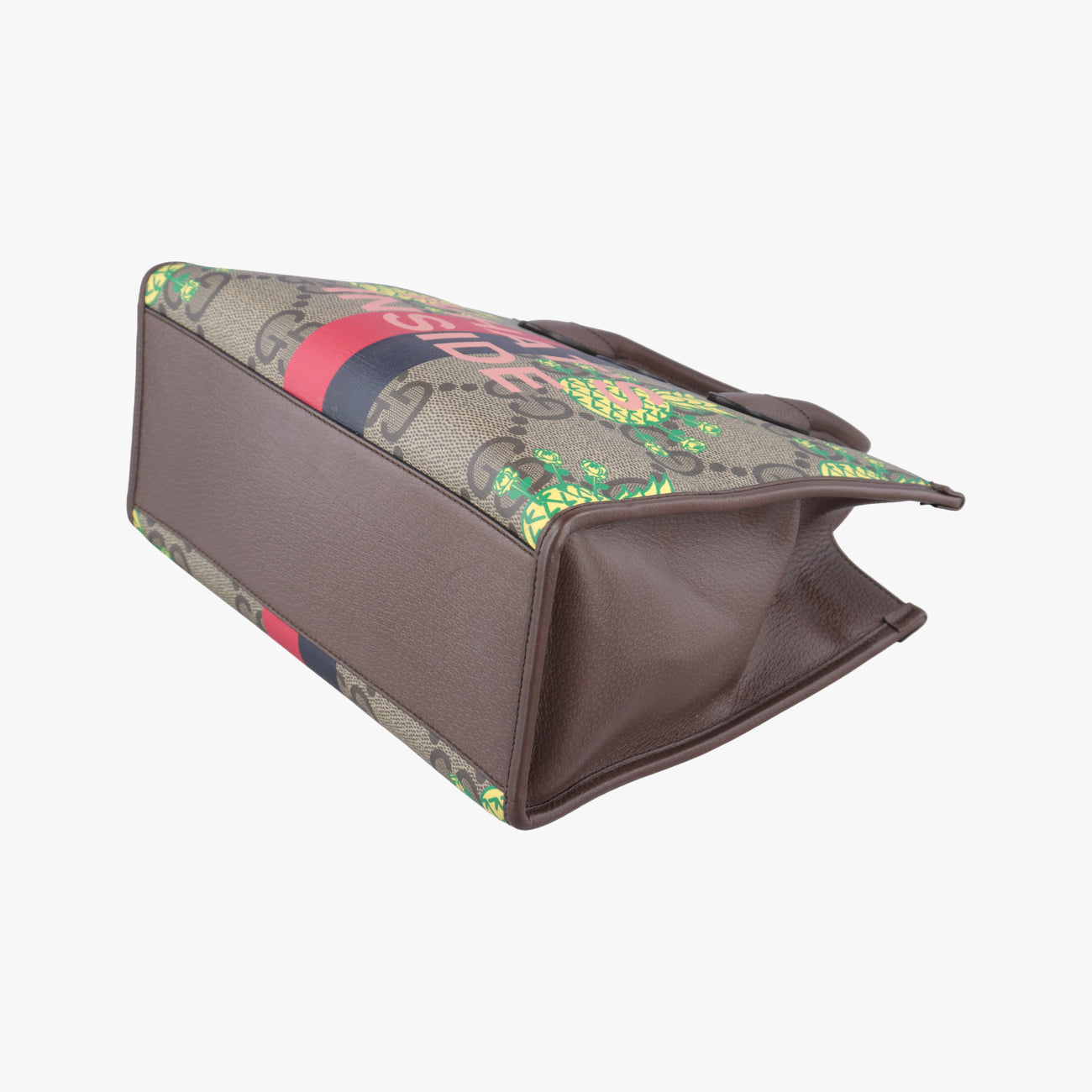 gucci pineapple Multicolour PVC coated canvas x leather 659983 D036968808グッチパイナップル マルチカラー PVCコーティングキャンバス×レザー 659983 D036968808