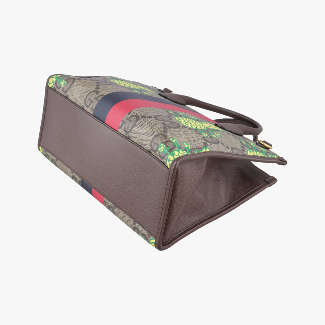gucci pineapple Multicolour PVC coated canvas x leather 659983 D036968808グッチパイナップル マルチカラー PVCコーティングキャンバス×レザー 659983 D036968808