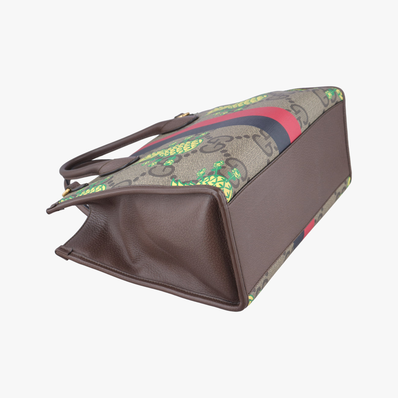 gucci pineapple Multicolour PVC coated canvas x leather 659983 D036968808グッチパイナップル マルチカラー PVCコーティングキャンバス×レザー 659983 D036968808