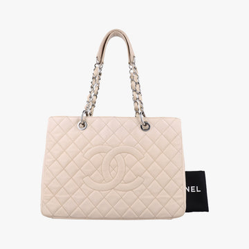Matelasse Cocomark GST Beige caviar skin A50995 14481526マトラッセ ココマークGST ベージュ キャビアスキン A50995 14481526