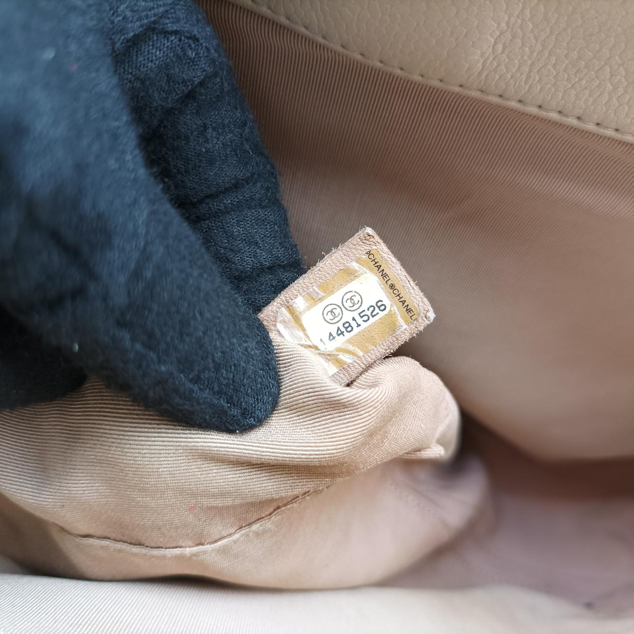 Matelasse Cocomark GST Beige caviar skin A50995 14481526マトラッセ ココマークGST ベージュ キャビアスキン A50995 14481526