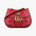 GG Marmont Animalier Red Leather 409154 F019428951GGマーモント キャット レッド レザー 409154 F019428951