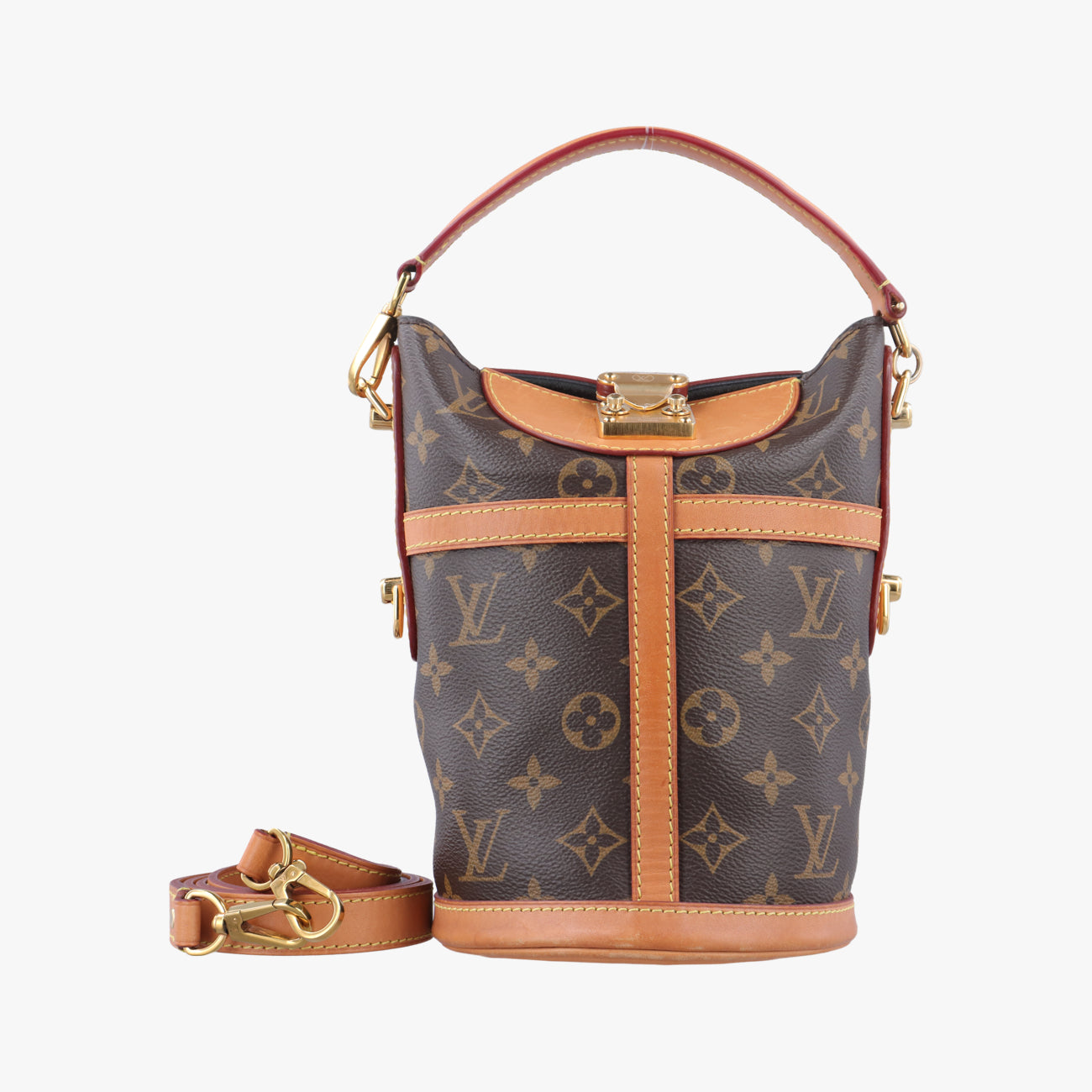 DUFFLE brown Monogram Canvas M43587 IC chipダッフル モノグラム/ブラウン系 モノグラムキャンバス M43587 ＩＣチップ