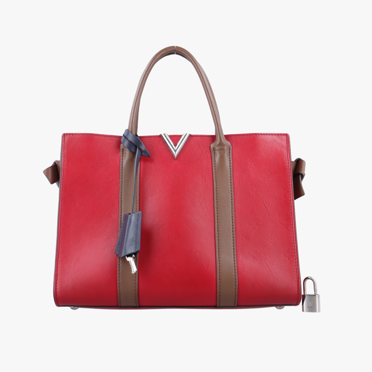 Very ToteRUBIS ×NOISETTE x MulticolorleatherM42889ICチップヴェリートートルビー×ノワゼット×マルチカラーレザーM42889ICチップ