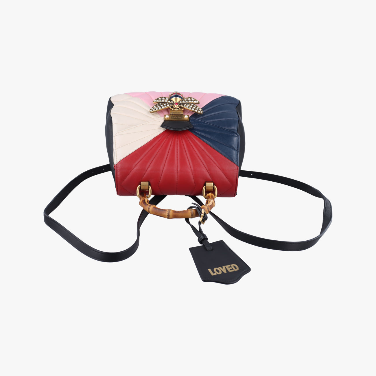 Queen Margaret BambooMulticolourLeather476664B022490509クイーンマーガレット バンブーマルチカラーレザー476664B022490509