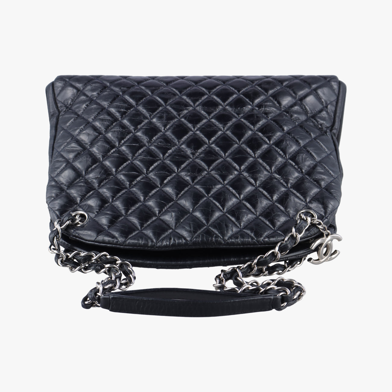 Mademoiselle Bowling Navy caviar skin A66879 15727222マドモアゼル ボーリング ブルーブラック キャビアスキン A66879 15727222