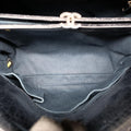 Mademoiselle Bowling Navy caviar skin A66879 15727222マドモアゼル ボーリング ブルーブラック キャビアスキン A66879 15727222