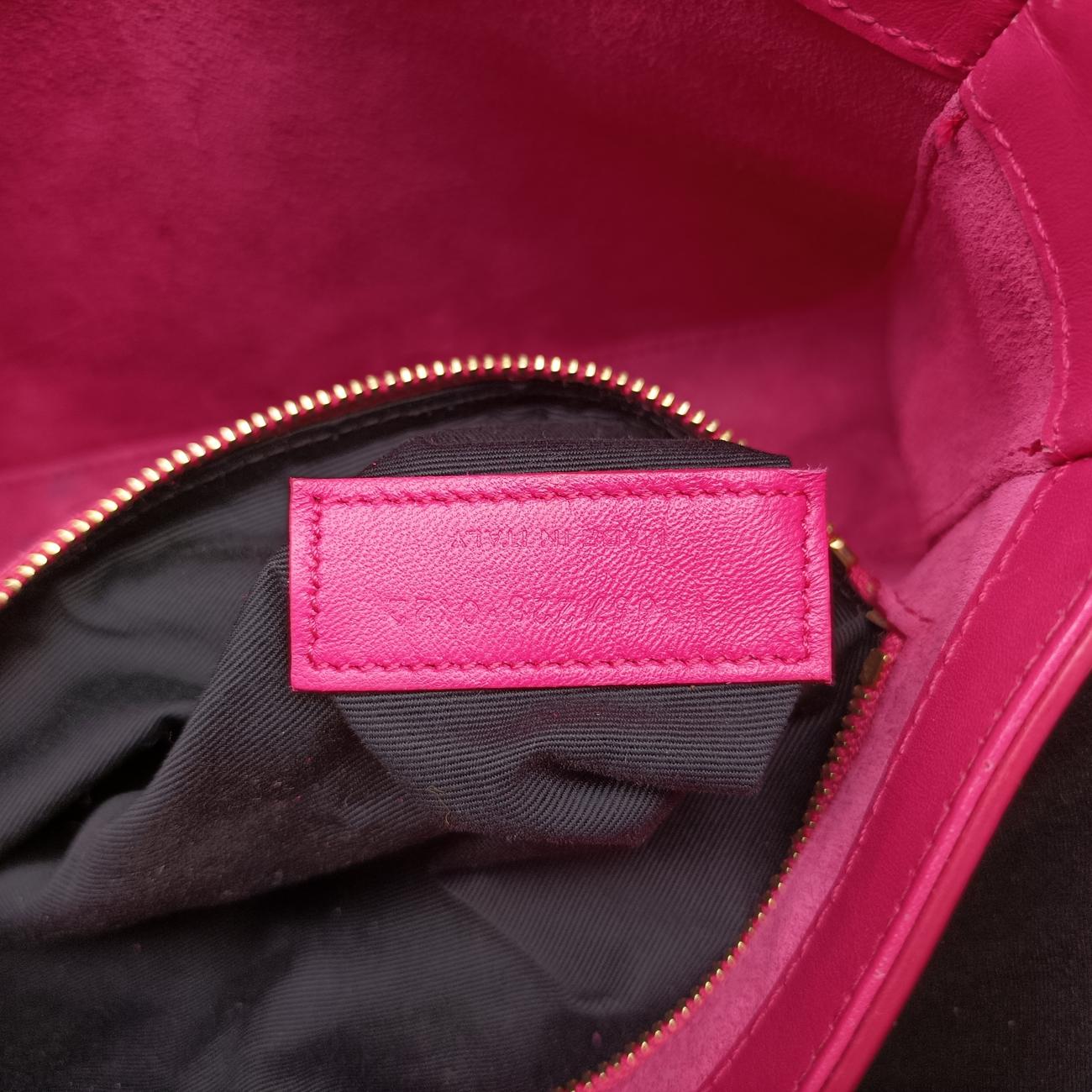 LE 5 a 7Mini Hobo Rose Leather 657228 PLB657228.0122LE 5 a 7ミニ ホーボー ローズ レッド レザー 657228 PLB657228.0122